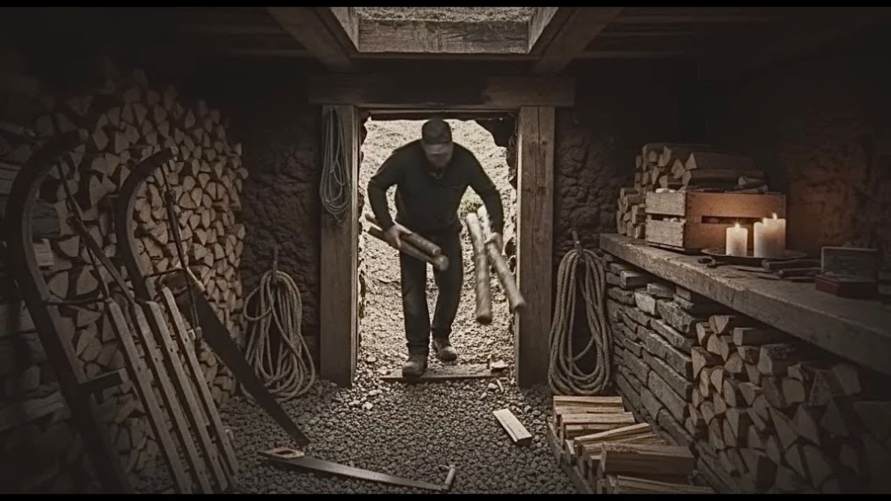 They Mocked the Underground Shelter Beneath His House - Until His Firewood Never Got Wet All Winter