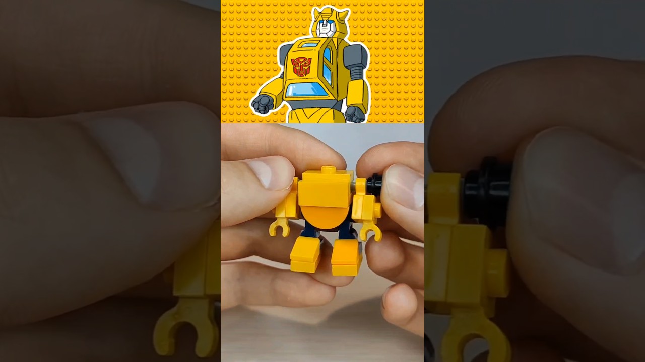 Lego Bumblebee and lego Optimus prime G1 #tranformers #lego