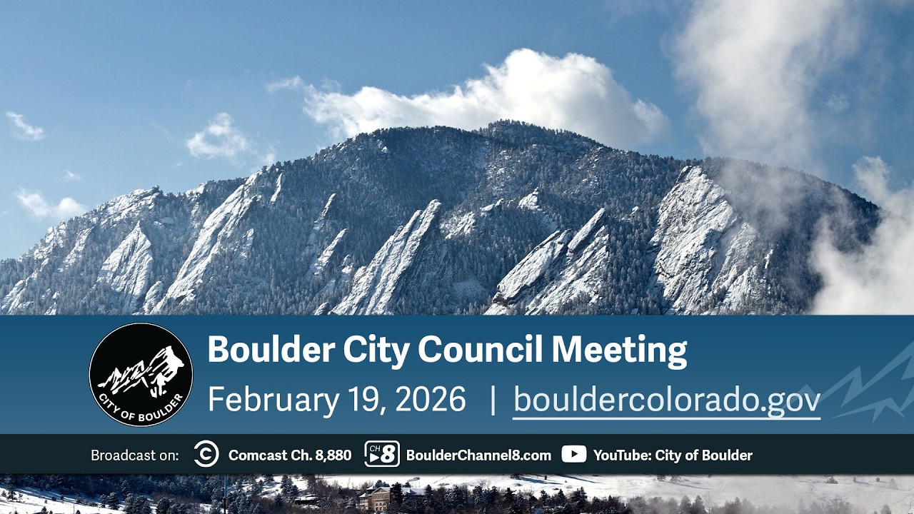 February 19, 2026 City of Boulder City Council Meeting