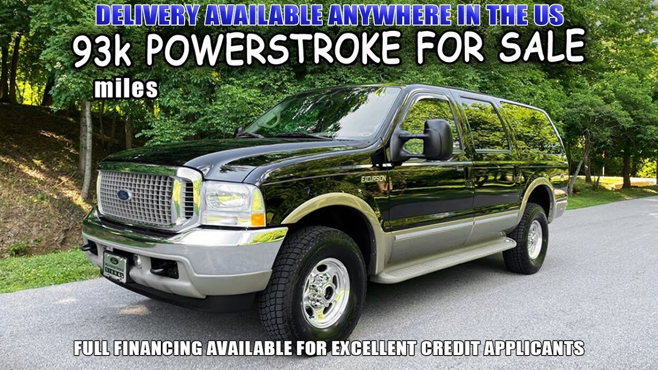 Продаётся 7.3 Powerstroke: Ford Excursion Limited 4x4 Diesel 2002 года с пробегом всего 93 тыс. миль