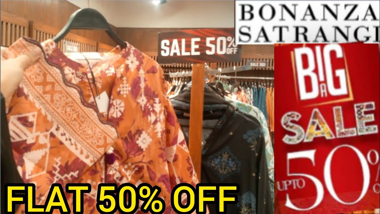 Bonanza Satrangi FLAT 50% OFF SALE ♥️ Bonanza Satrangi sale today🔥Rs 3245 only Clothes World
