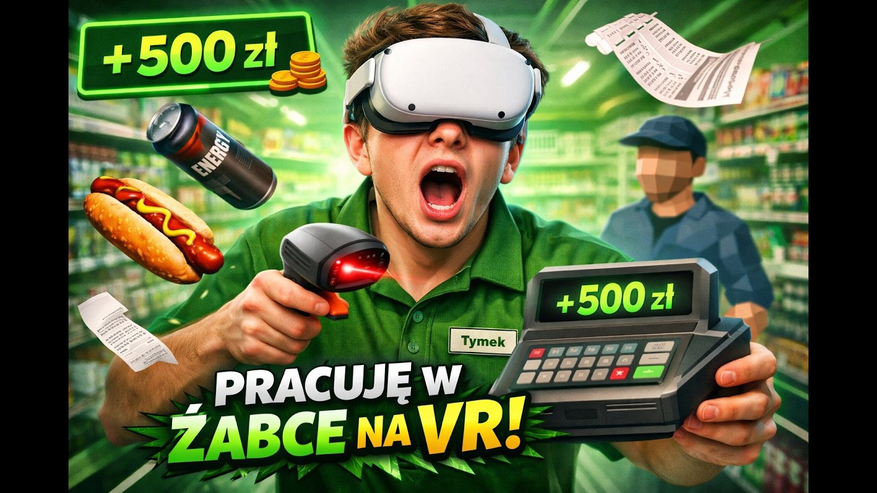Zostałem pracownikiem żabki na VR!