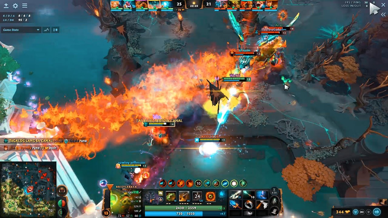 How to win impossible game with Bristleback. 7.38b