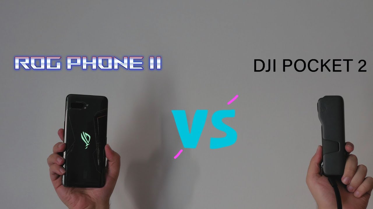 DJI Pocket 2 VS. 3 Jahre altes Smartphone