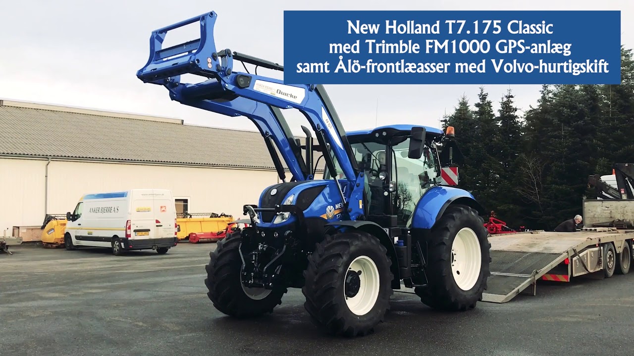 New Holland T7.175 Classic - fra Anker Bjerre A/S