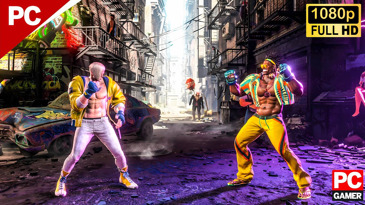 Street Fighter 6 | Ken & M. Bison & Ed vs Dee Jay vs A.K.I & Guile | PC Gameplay