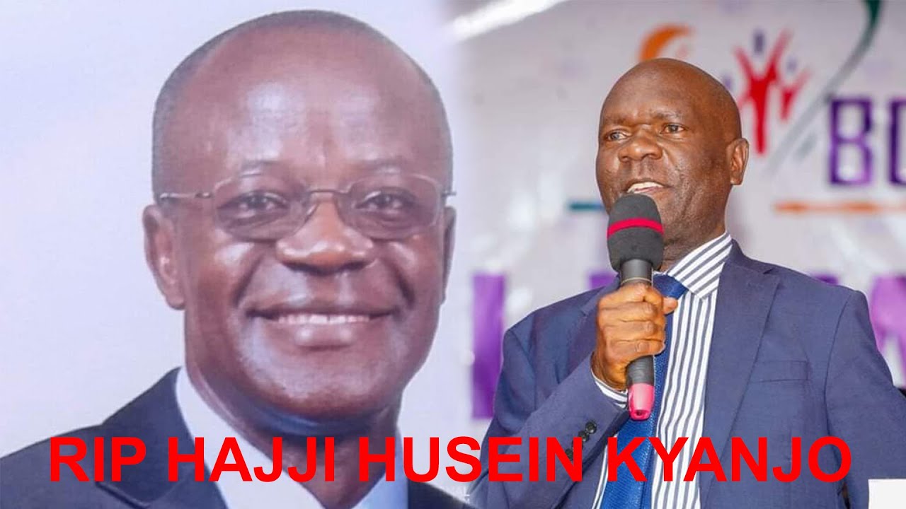 Hon Yusuf Nsibambi amaziga kata gamuyitemu ng'ayogera ku Hajji Hussein Kyanjo.