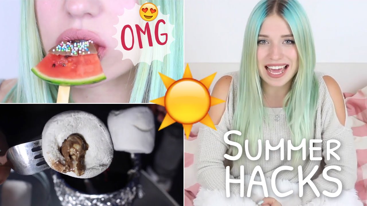 Die genialsten SOMMER HACKS • DIY 's | mega easy ♡ BibisBeautyPalace