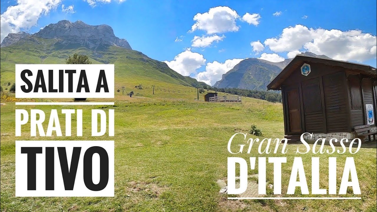 Prati di Tivo. Gran Sasso d'italia salita in moto.