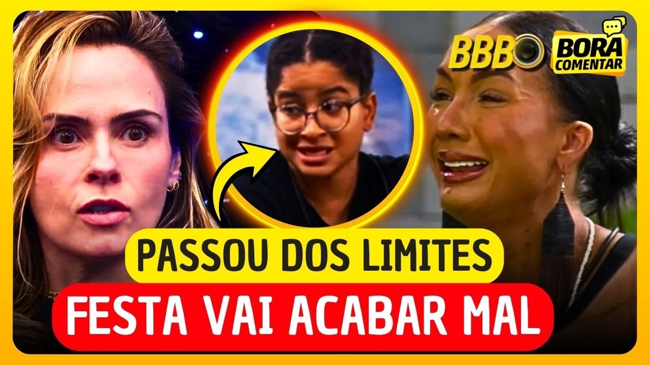 🚨VAI DAR RUIM! Ana Paula TOMA DECISÃO PERIG0SA e FESTA PODE ACABAR MAL! Milena 0FENDE Jordana! BBB26
