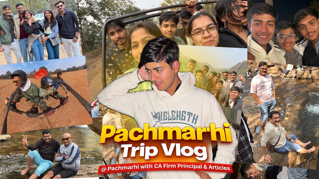CA Articles Pachmarhi Trip Vlog #1 |