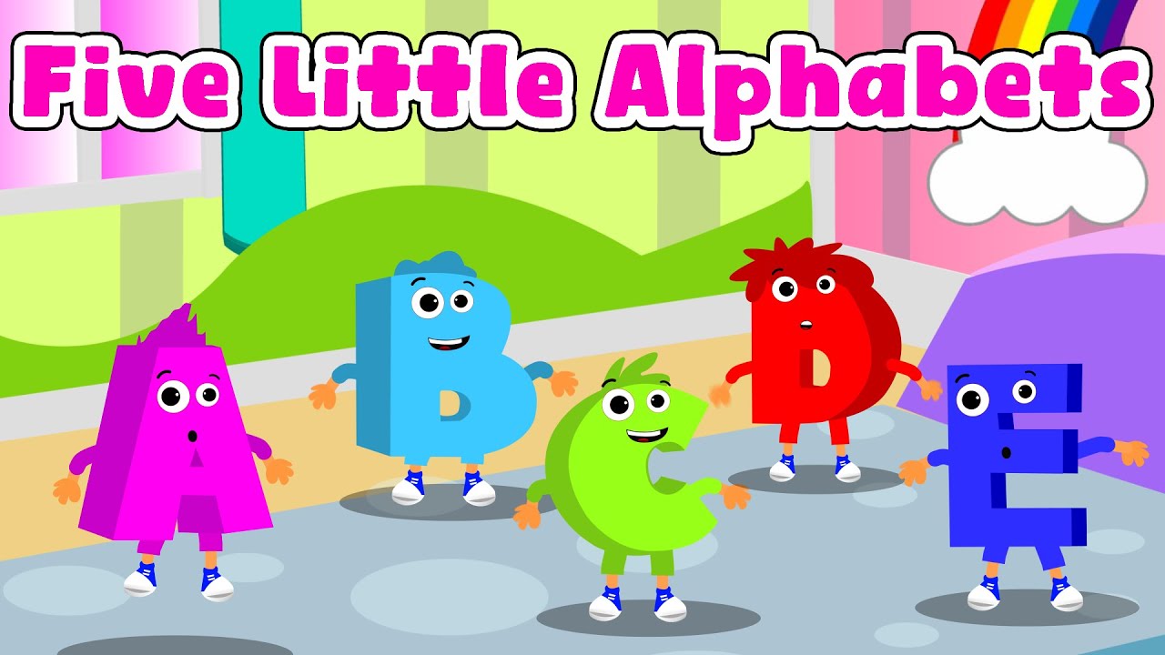 Five Little Alphabets (Kids Songs) The Soft Roots -  Nursery Rhymes & Kids Songs | Kids Poems