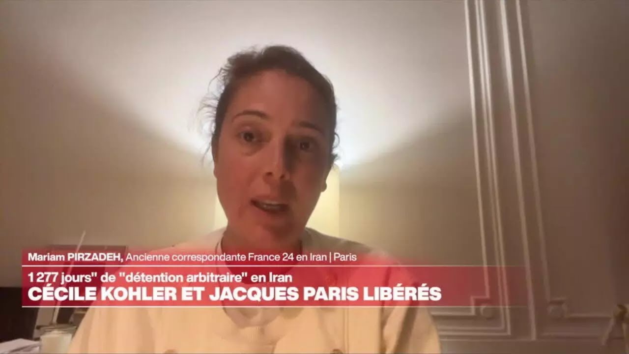 L'Iran affirme que C&eacute;cile Kohler et Jacques Paris sont plac&eacute;s en 