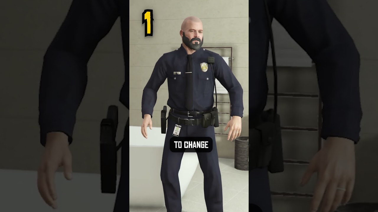NEVER JOIN THE POLICE IN GTA 5 😨 #shorts #gta5