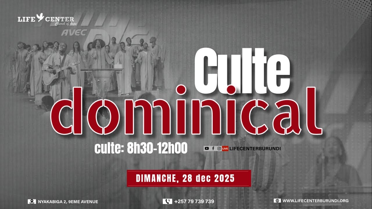 UMWAKA MWIZA AVEC PASTEUR DENIS KAGISYE DIMANCHE LE 28-12-2025