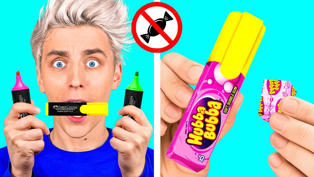 10 MODI PER INTRUFOLARE IL CIBO IN CLASSE !