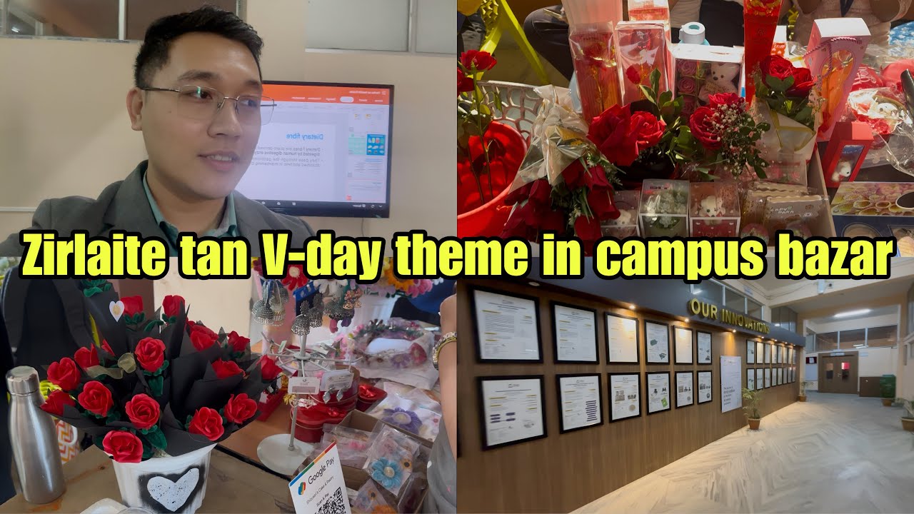 University-a ka hun hman dan🤩Zirlai ten class an bunk🤣Campus Bazar ah ka kal🔥(Jaz Hmar Vlog)