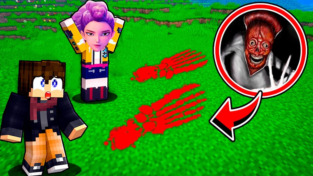Je TROUVE des TRACE DE PAS de SANG sur Minecraft !