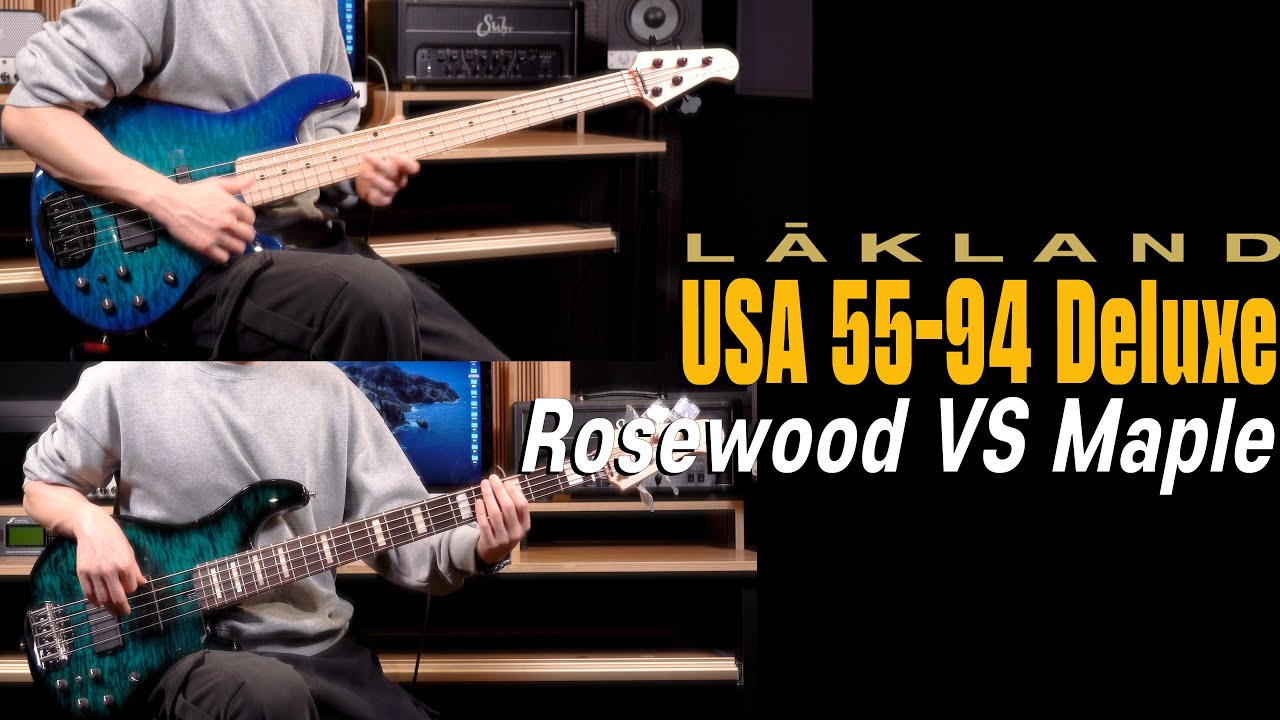 Чо Кён Хи (Натан) - Lackland USA 55-94 Deluxe Quilted Maple Top Rosewood & Maple Demo