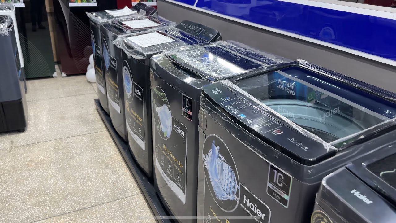 Haier Automatic Washing Machines Prices in Pakistan for month of August | Independence Sales 