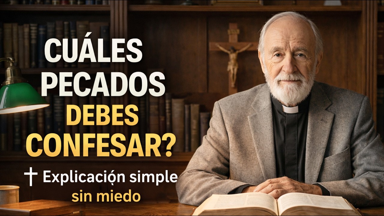 CUÁLES PECADOS DEBES CONFESAR? ✝️ Explicación simple sin miedo