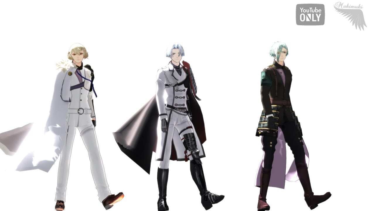 【MMD刀剣乱舞】絶対零度【髭切　童子切安綱剥落　膝丸】