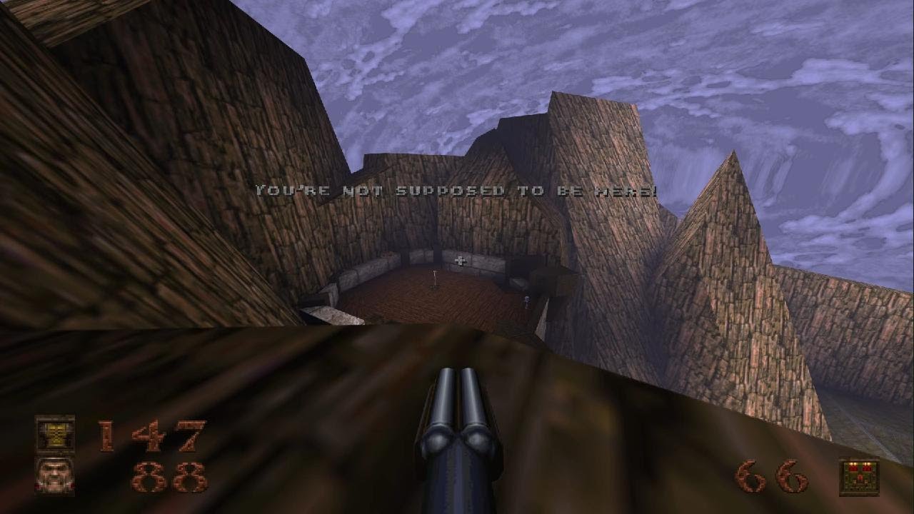 Quake Remastered (PS5) - You're not supposed to be here Trophy