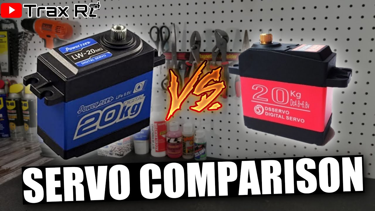 Budget Servo Comparison! | Which is a Better Buy? | Power HD 20kg Servo VS. Annimos 20kg Servo
