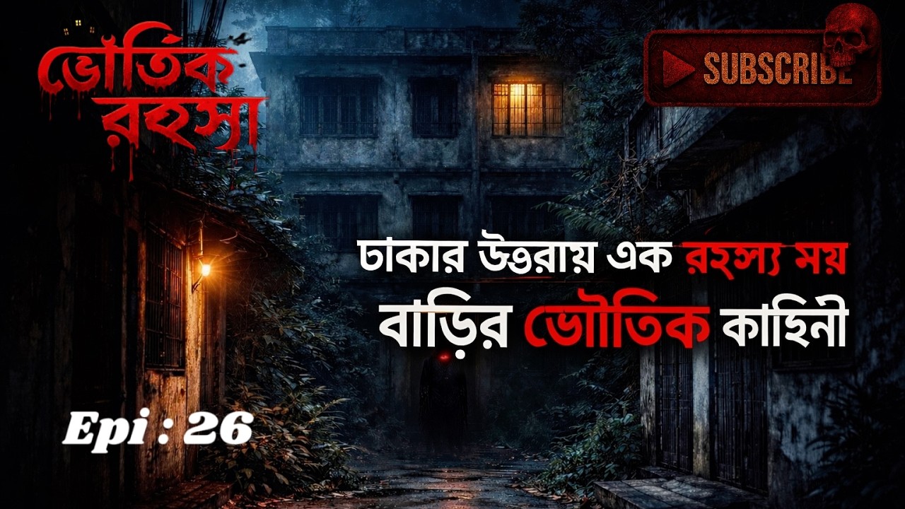 সত্য ঘটনা: উত্তরার সেই রহস্যময় বাড়ি | যা ঘটেছিল সেই রাতে| Real Horror Story |Epi26|Bhoutk Golpo 2026