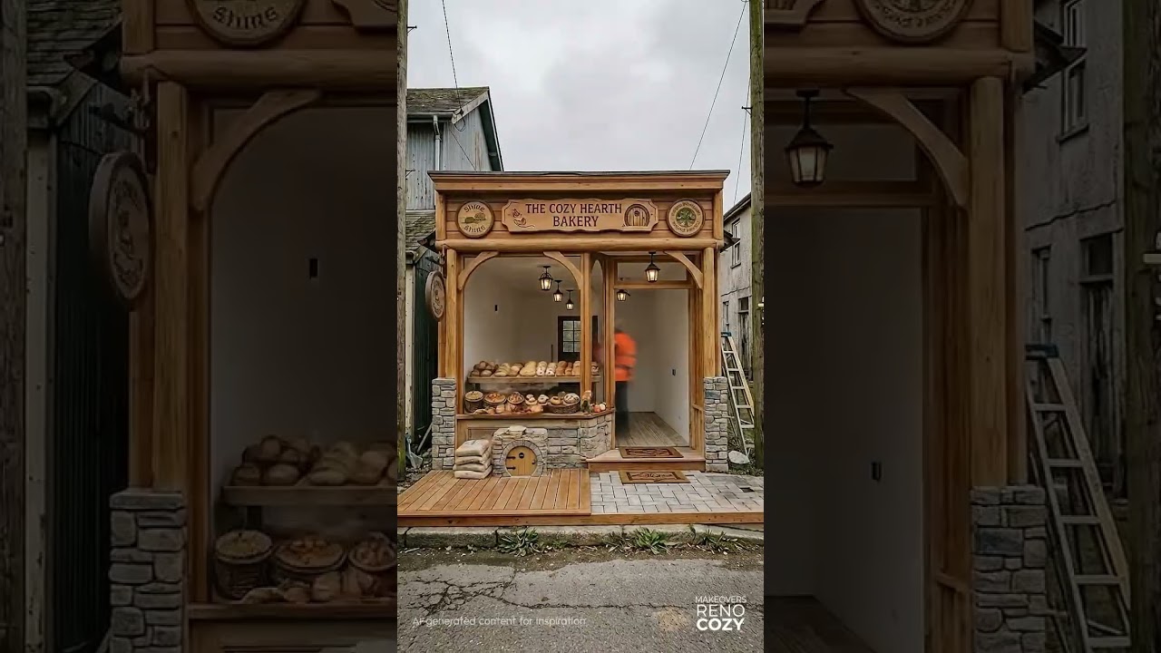 Old Roadside Grocery Shop → Storybook Cottage Bakery ร้านเบเกอรี่นิทานอบอุ่น 