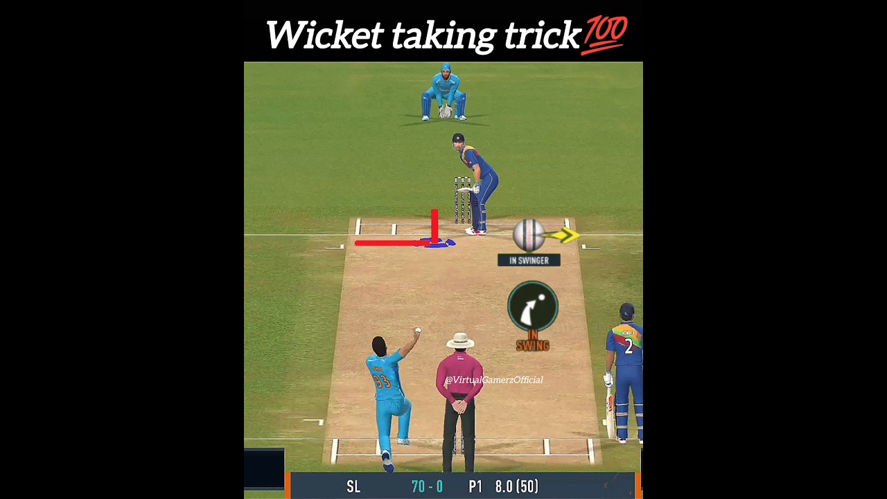 How to take wicket in Real Cricket 24