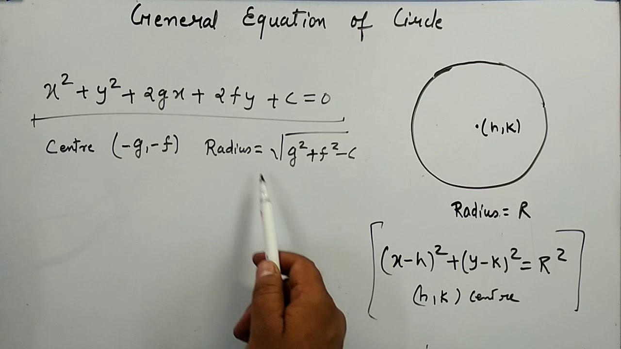Circle Part 3 | General equation of circles and end points of diameter circle equation | Kamaldheer
