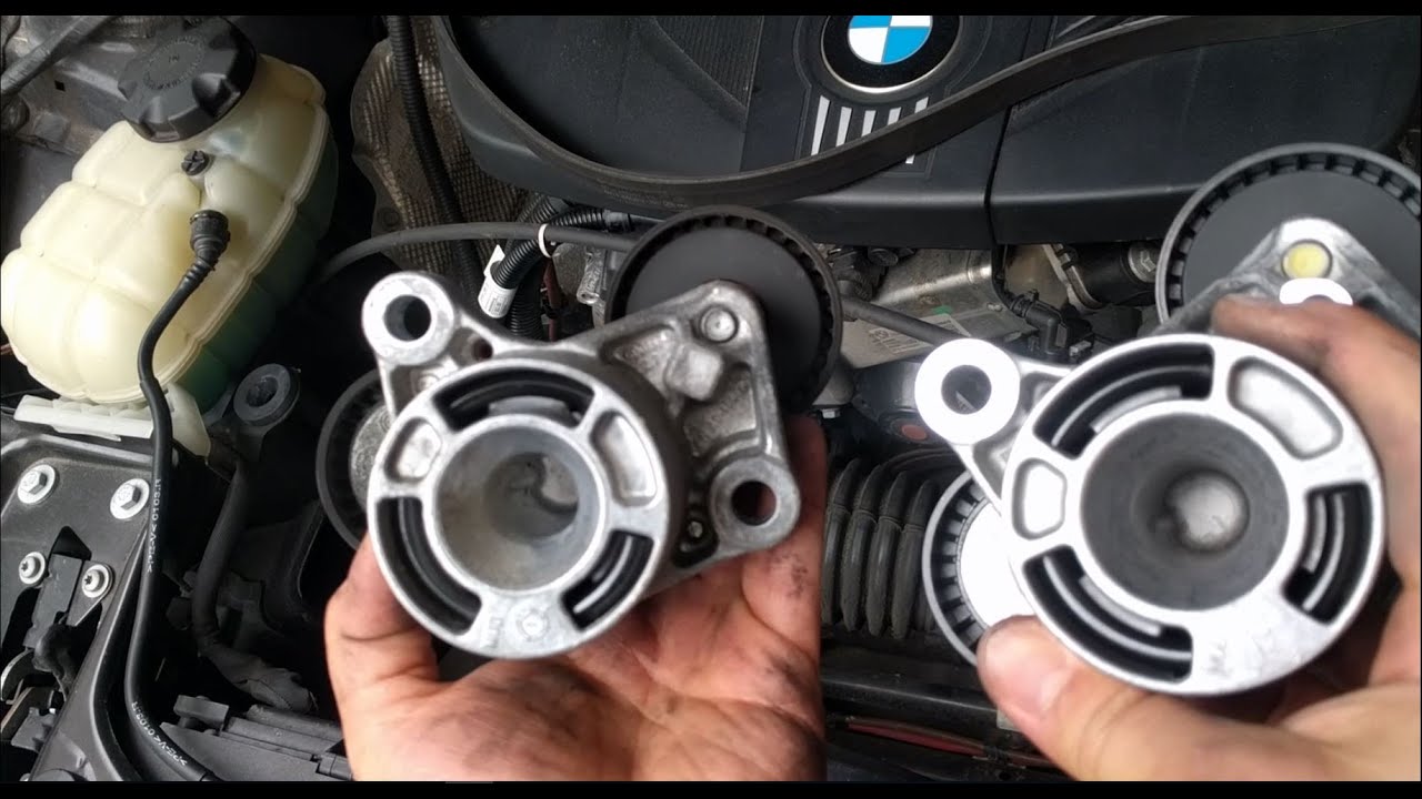 V-Ribbed Belt and Belt tensioner pulley replacement N47 Engine BMW F30