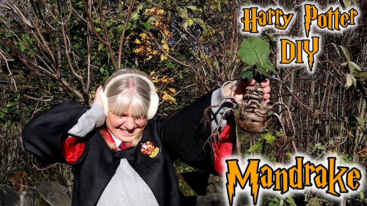 Halloween 2020 - Harry Potter DIY - Mandrake