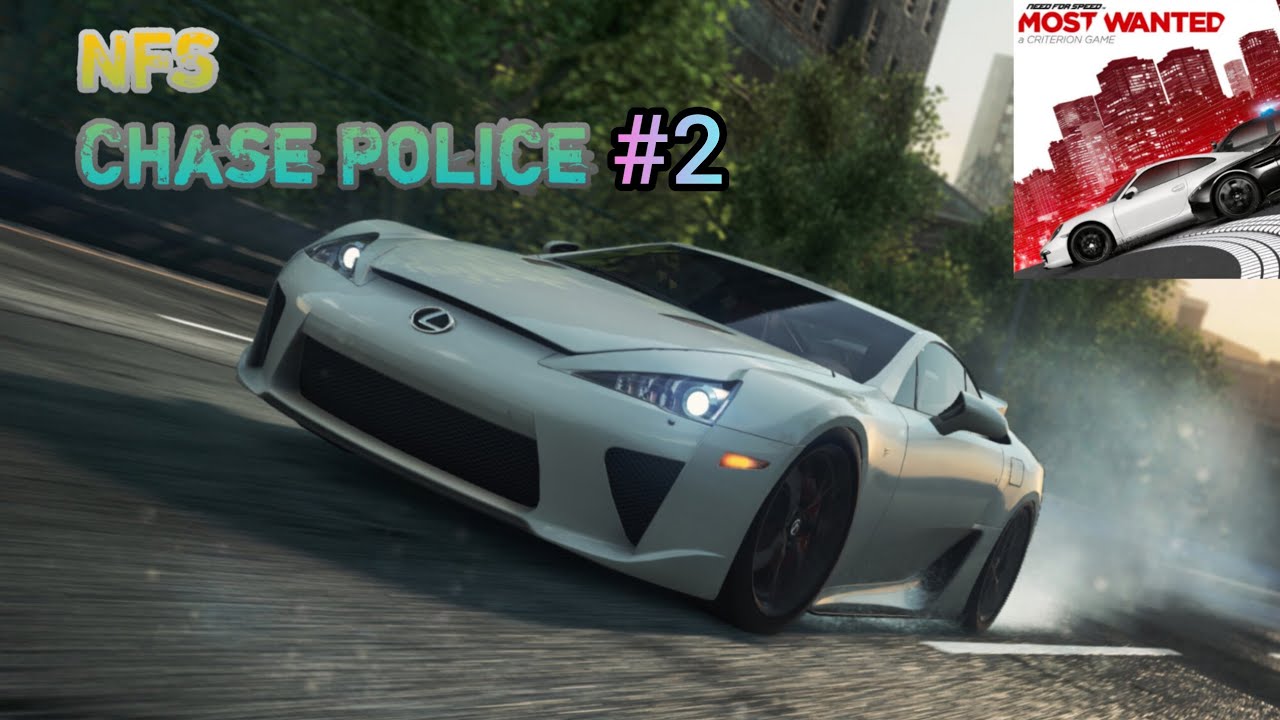 Need for Speed Most Wanted 2012: Погоня от полиции (Chase Police) Lexus LFA #2