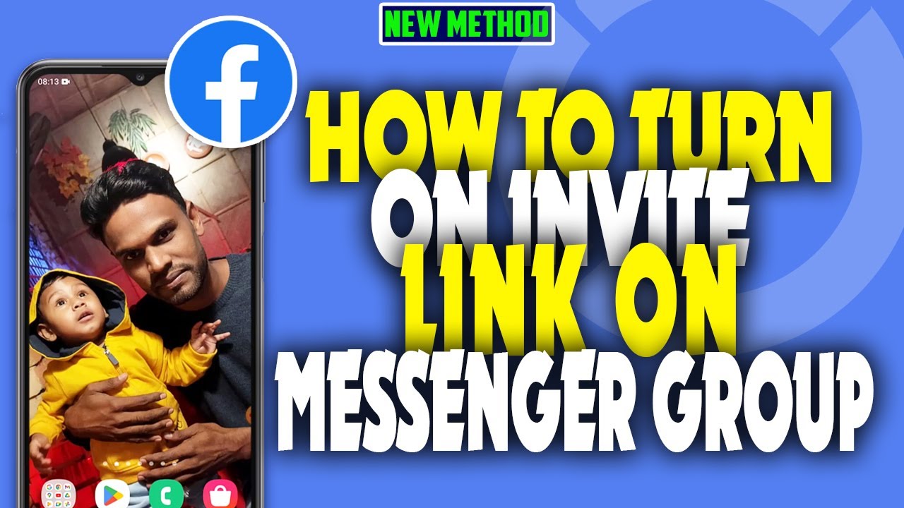 How to turn on invite link on messenger group 2023