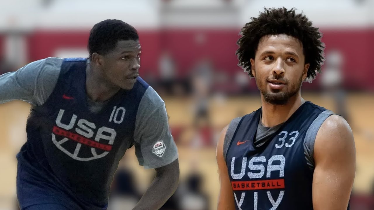 Anthony Edwards, Team USA Lose 1st Scrimmage To Cade Cunningham, Select Team, 21-20