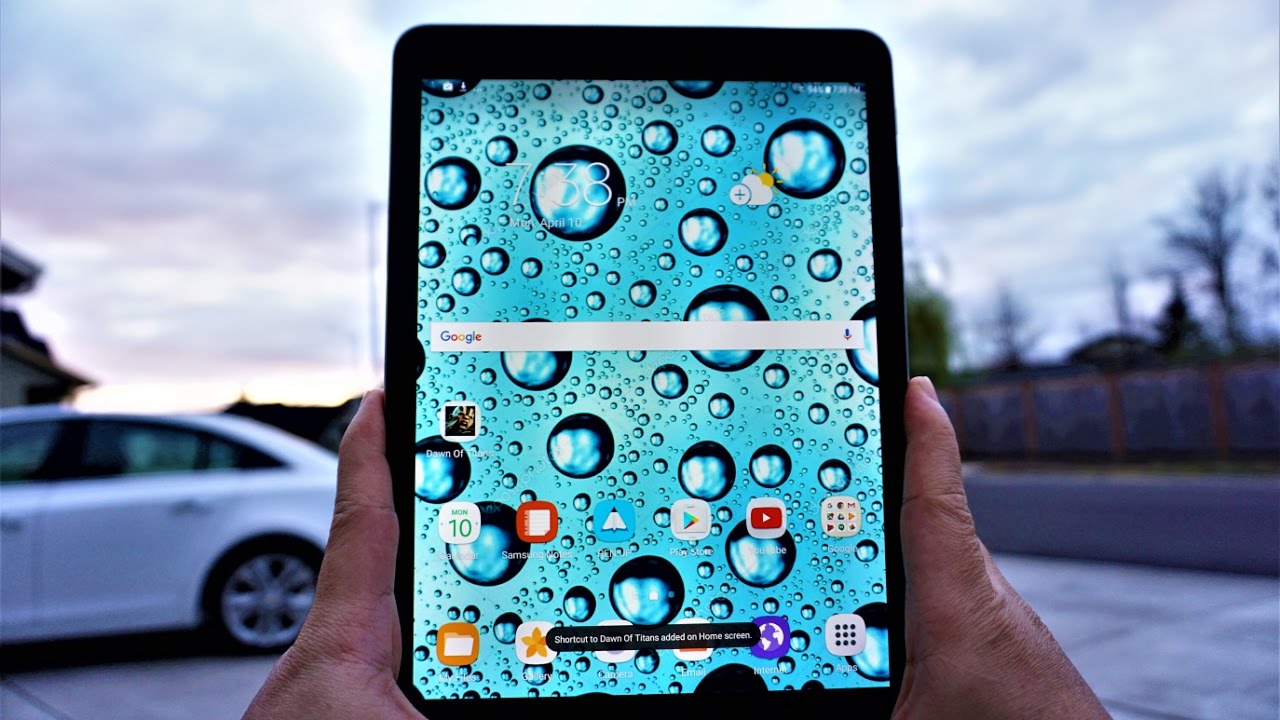 Samsung Galaxy Tab S3 Review | Unboxing + Overview + Game Test | Dawn of Titans Gameplay