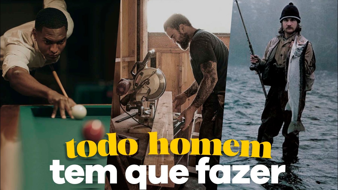 27 HOBBIES MASCULINOS para praticar em 2026