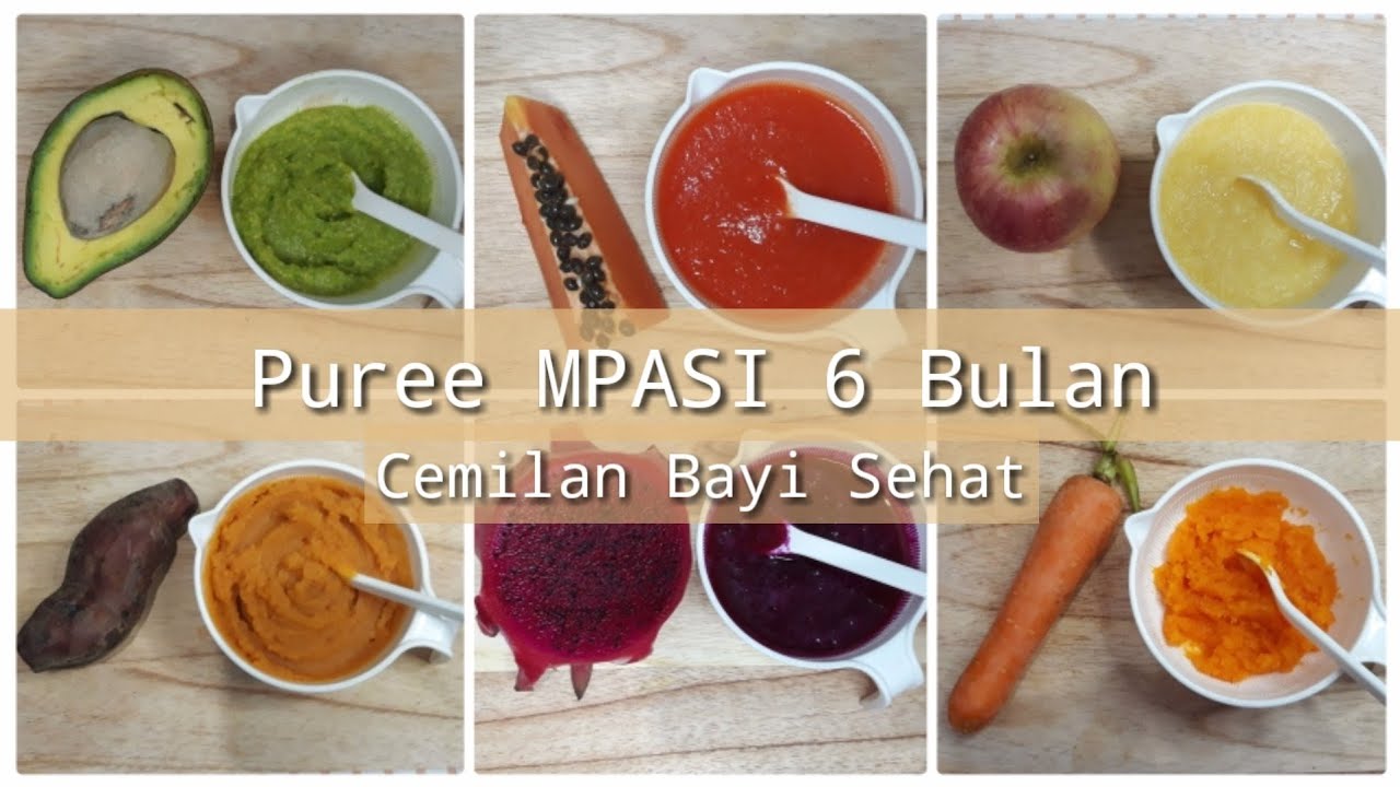 Puree mpasi 6 bulan || Healthy food for baby