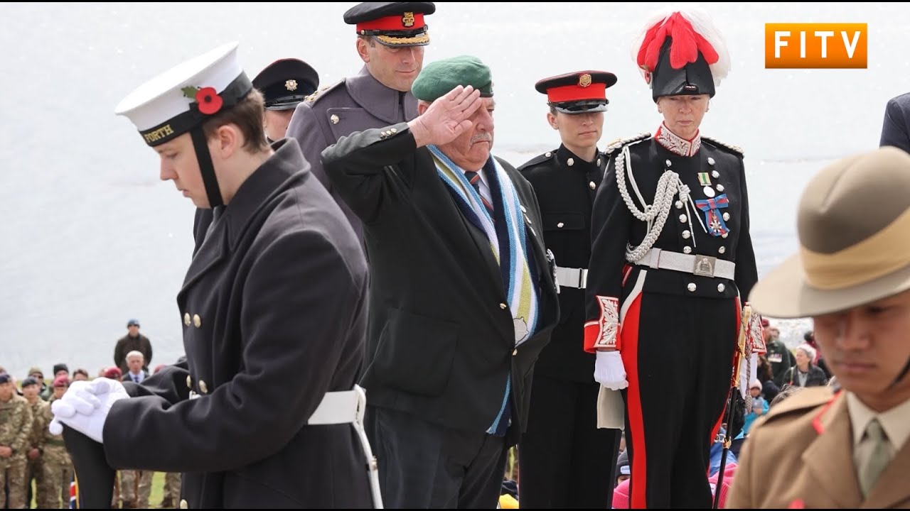 Falkland Islands Remembrance Day Commemorations 2024
