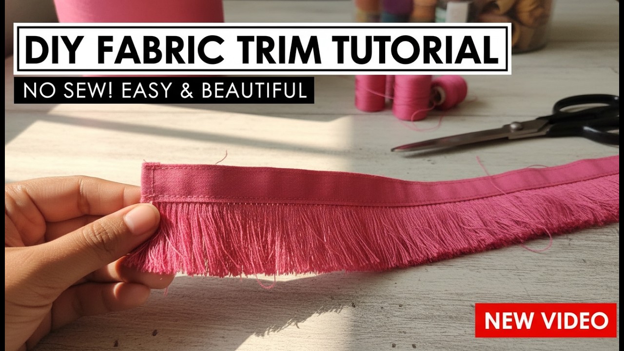 Fabric kiran lace banane ka tareeqa