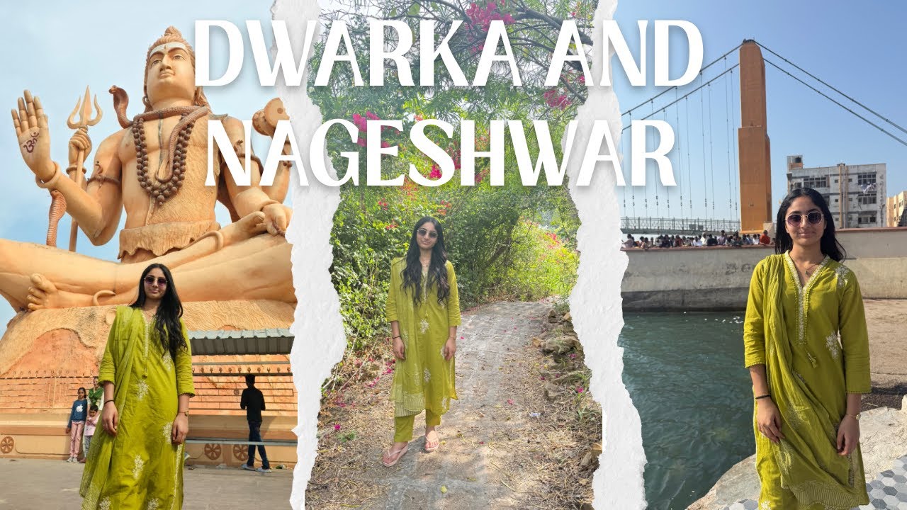DWARKADISH AND NAGESHWAR TEMPLE | DWARKA | Adventure With pretty