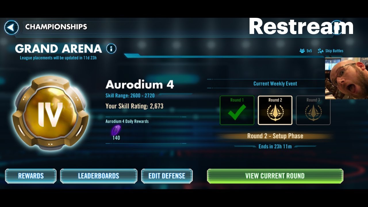 Star Wars Galaxy of Murder Bears! GAC round 2 Live!!