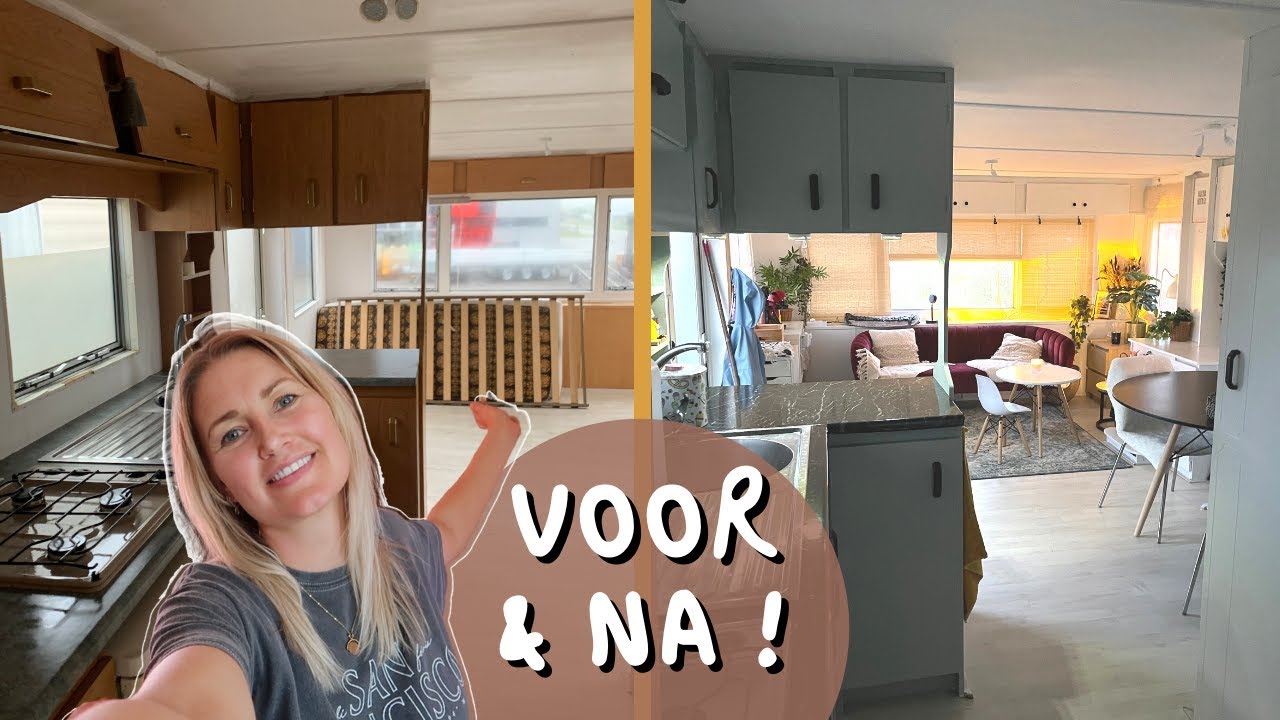 DE STACARAVAN MAKEOVER & TOUR | Diesna Loomans