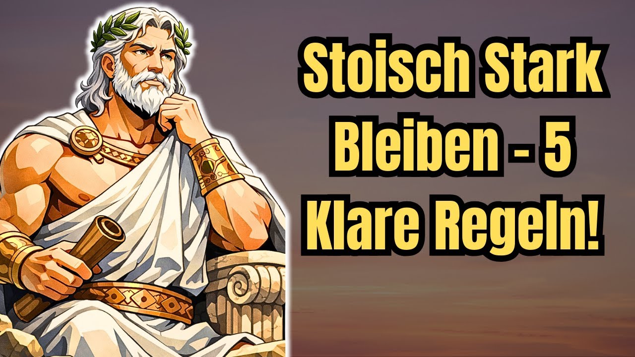 Stark Bleiben In Schwierigen Zeiten! Stoizismus!