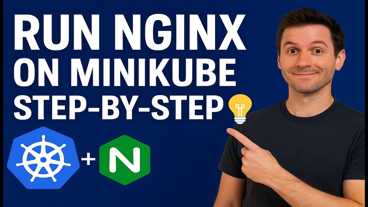 7. Пошаговый запуск NGINX на Minikube 💡 | Демонстрация Kubernetes для начинающих