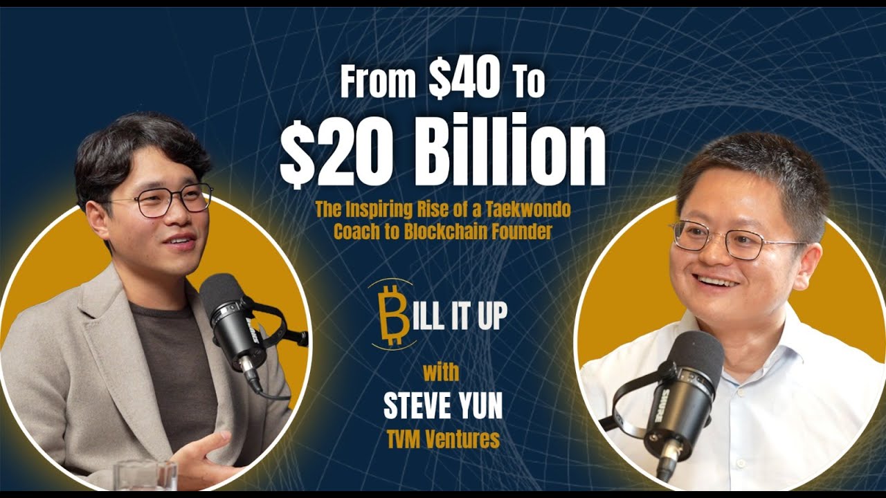 From $40 to $20bn: The Inspiring Rise of a Taekwondo Coach to Blockchain Founder - Steve Yun | E06