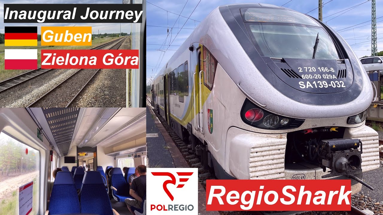POLREGIO Inaugural Cross-Border Regional Train Guben - Zielona Góra (Germany/Poland)