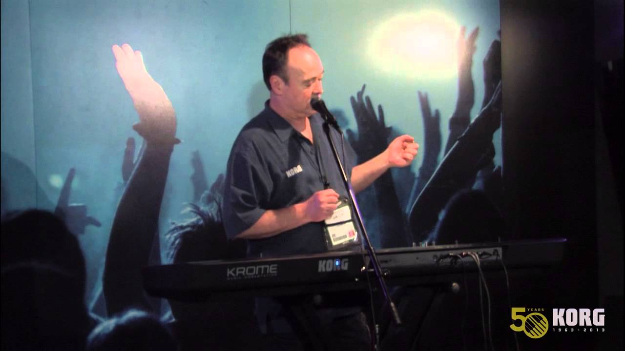 Jack Hotop Korg Krome Demonstration at the 2013 Winter NAMM Show